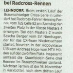 Rad_Presse_2019.10.02 Bericht Lehndorf 9. Platz (Cellesche Zeitung) 001