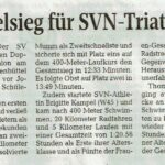 2022.07.03 Doppelsieg Triathleten Fümmelsee (Cellesche Zeitung)